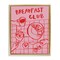 Stupell Industries Breakfast Club Doodles Floating Frame, design by Jenaya Jackson
